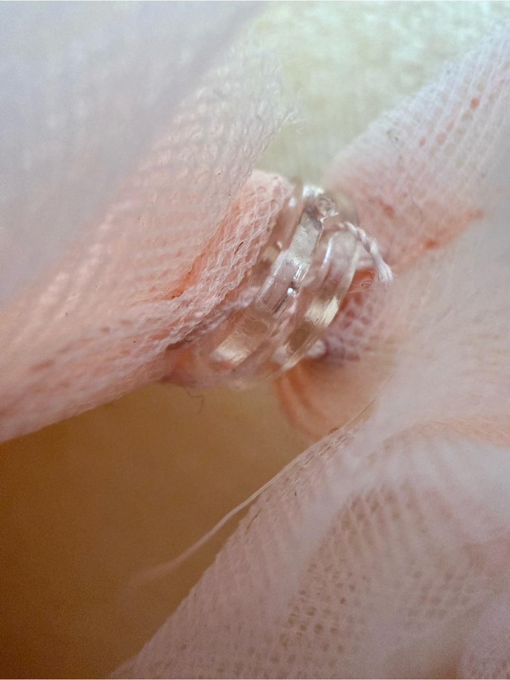 Kate Hewko Pale Pink Tulle Bolero Shrug - Picture 6 of 6